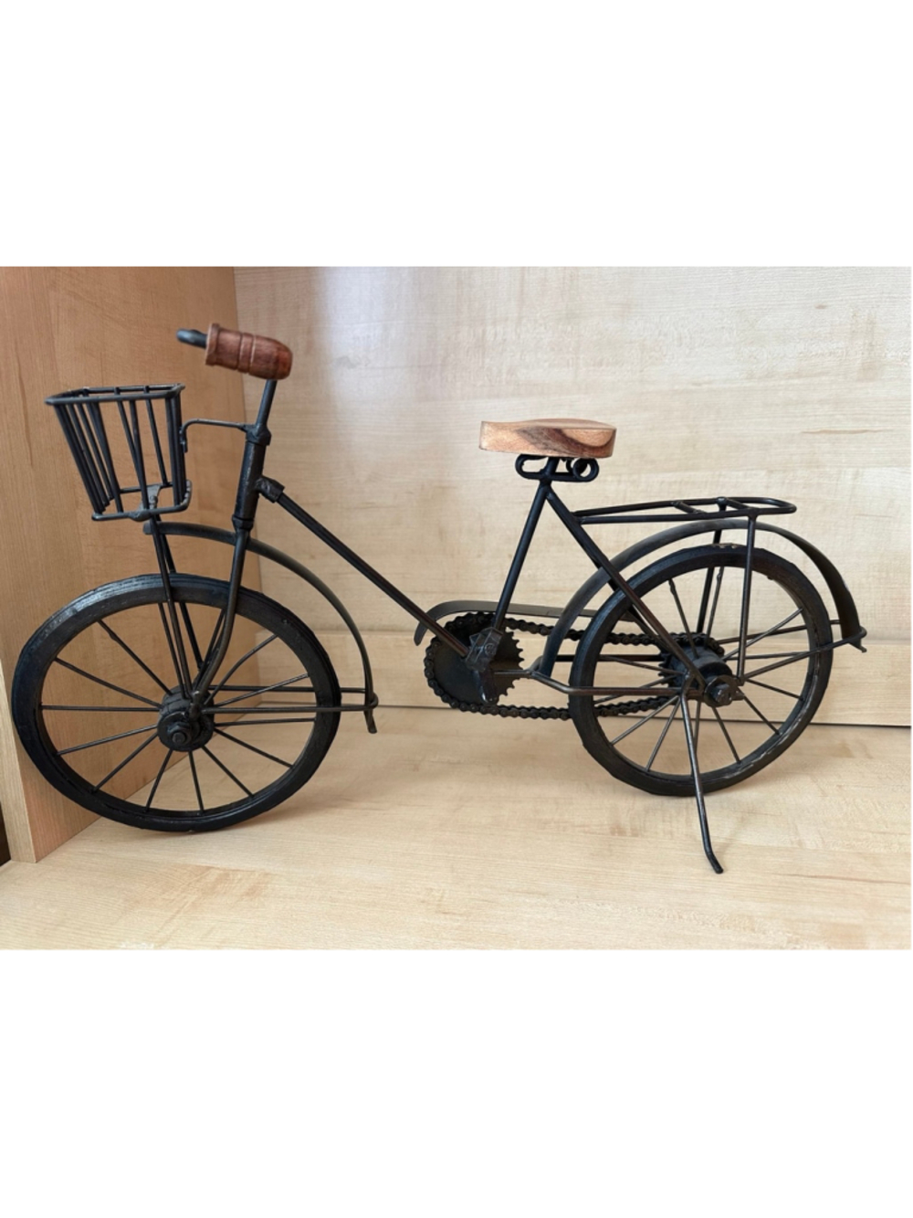 Black decorative bicycle